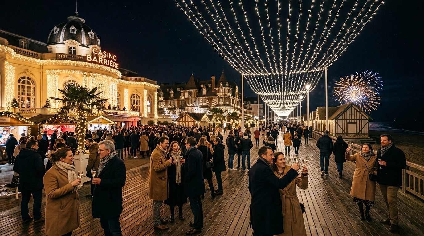 Silvester in Deauville (Frankreich) 2026/2027: Feiern, Programm und Events