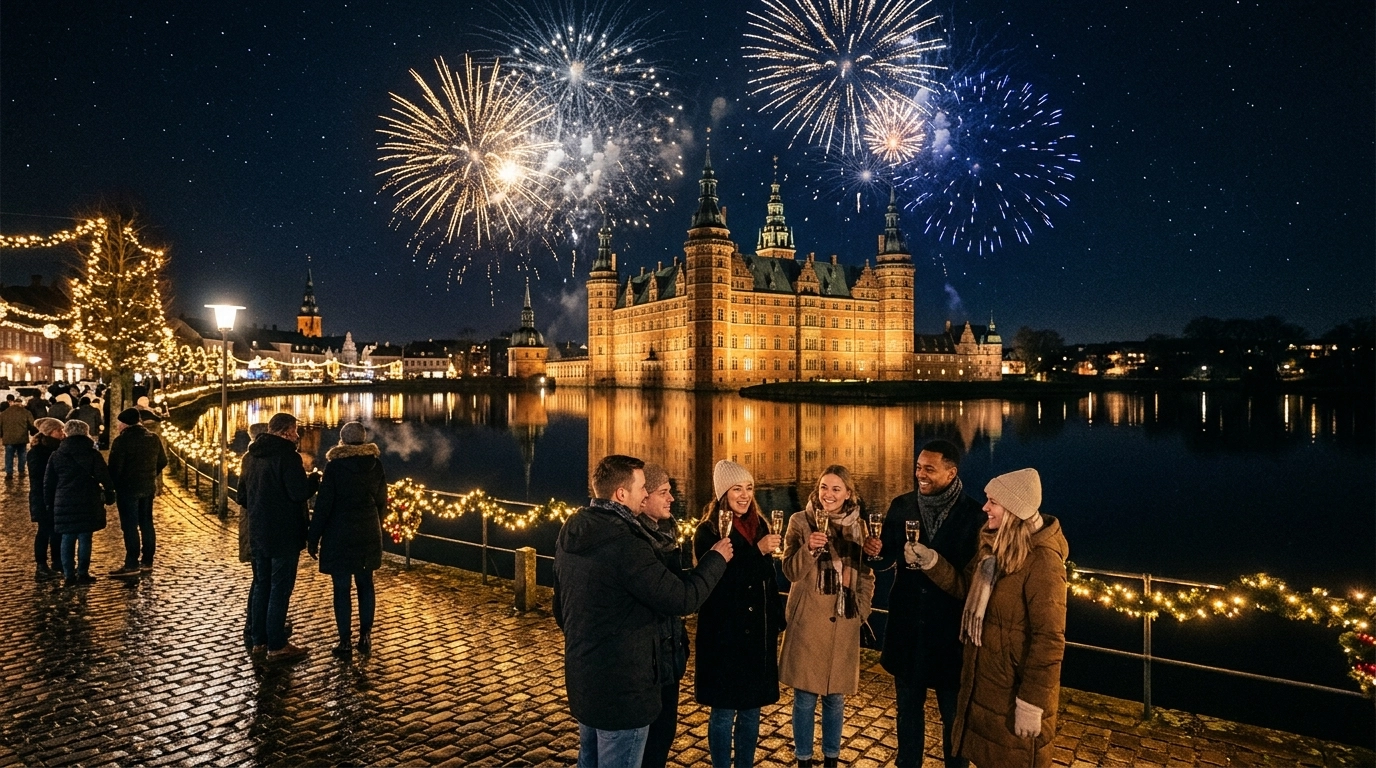 Silvester in Hillerød (Dänemark) 2026/2027 – Feiern, Programm und Feuerwerk