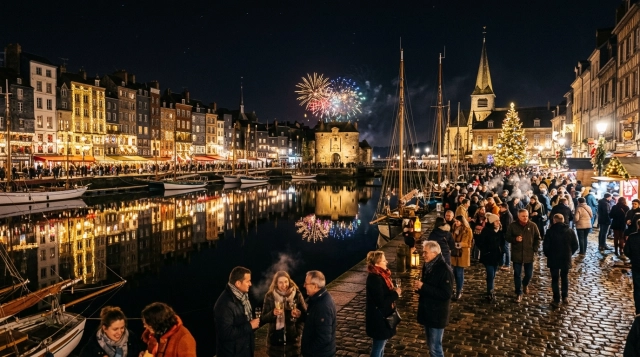 Silvester in Honfleur (Frankreich) 2026/2027: Feiern, Programm & Tipps