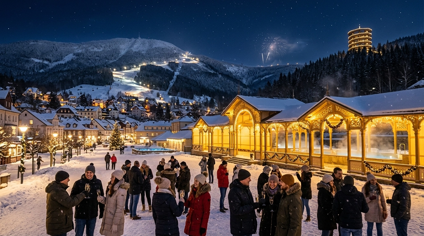 Silvester in Janske Lazne (Tschechien) 2026/2027: Feiern, Ski und Wellness