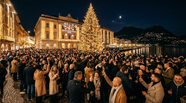 Silvester in Lugano (Schweiz) 2026/2027: Feiern, Programm und Events