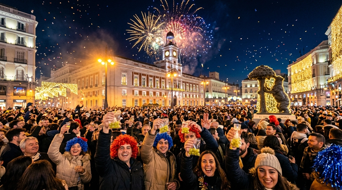 Silvester in Madrid (Spanien) 2026/2027: Feiern & Programm
