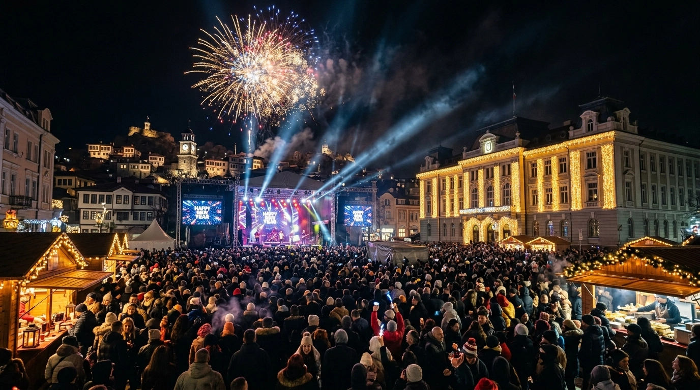 Silvester in Plovdiv (Bulgarien) 2026/2027: Feiern & Programm