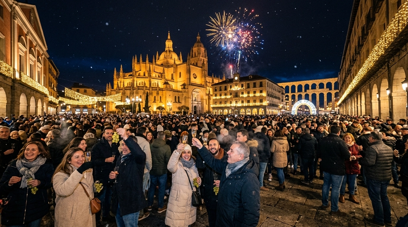 Silvester in Segovia (Spanien) 2026/2027 – Feiern, Programm und Events