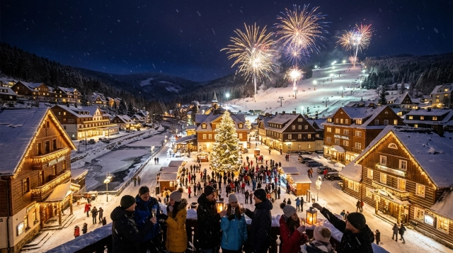 Silvester in Spindleruv Mlyn (Tschechien) 2026/2027: Feiern und Programm