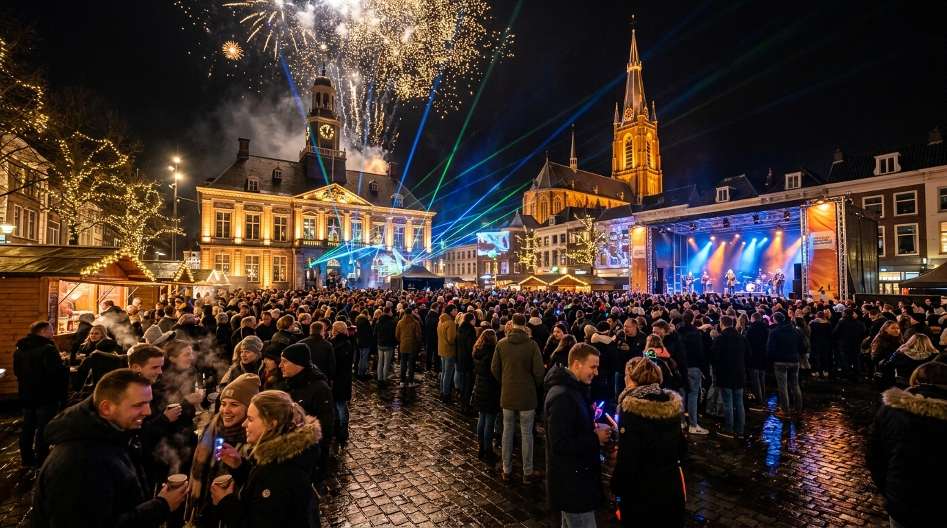 Silvester in Tilburg (Niederlande) 2026/2027 – Feiern, Programm und Events