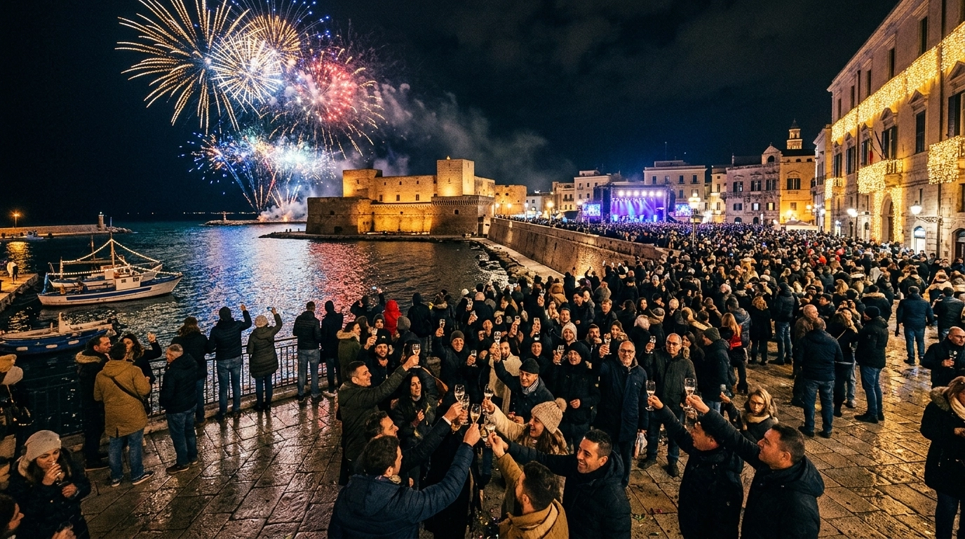 Silvester in Bari (Italien) 2026/2027: Feiern und Programm