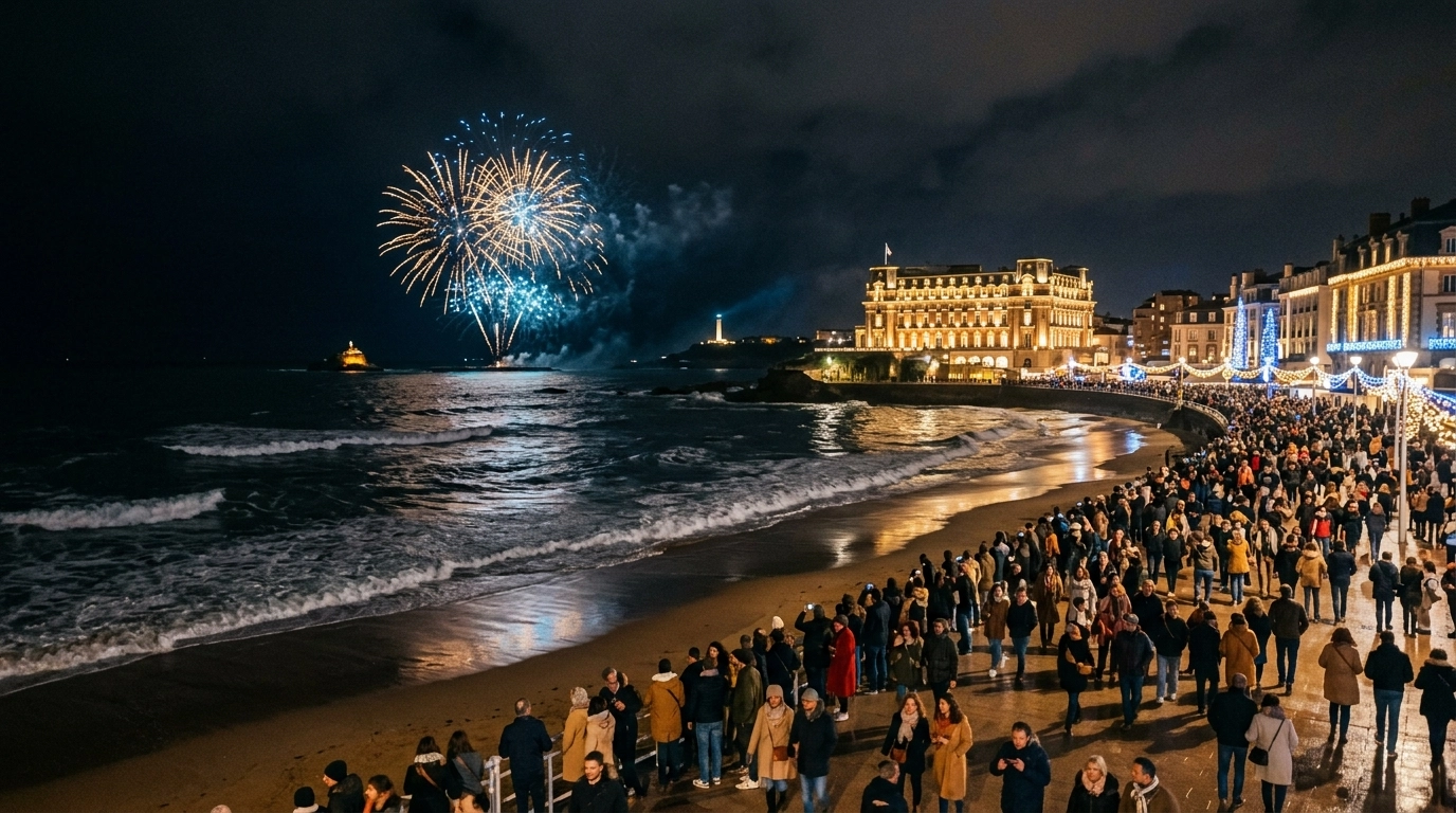Silvester in Biarritz (Frankreich) 2026/2027: Feiern, Programm und Events