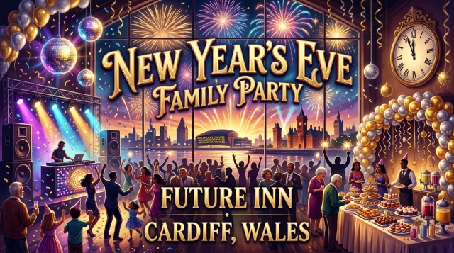 Silvester in Cardiff 2026/2027 – Family Parties, Clubs & Disco-Nächte