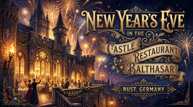 New Year's Eve im Schlossrestaurant Balthasar 2026/2027 – Silvester Gala im Europa-Park