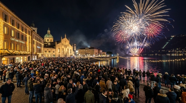 Silvester in Como (Italien) 2026/2027: Feuerwerk, Programm und Feiern