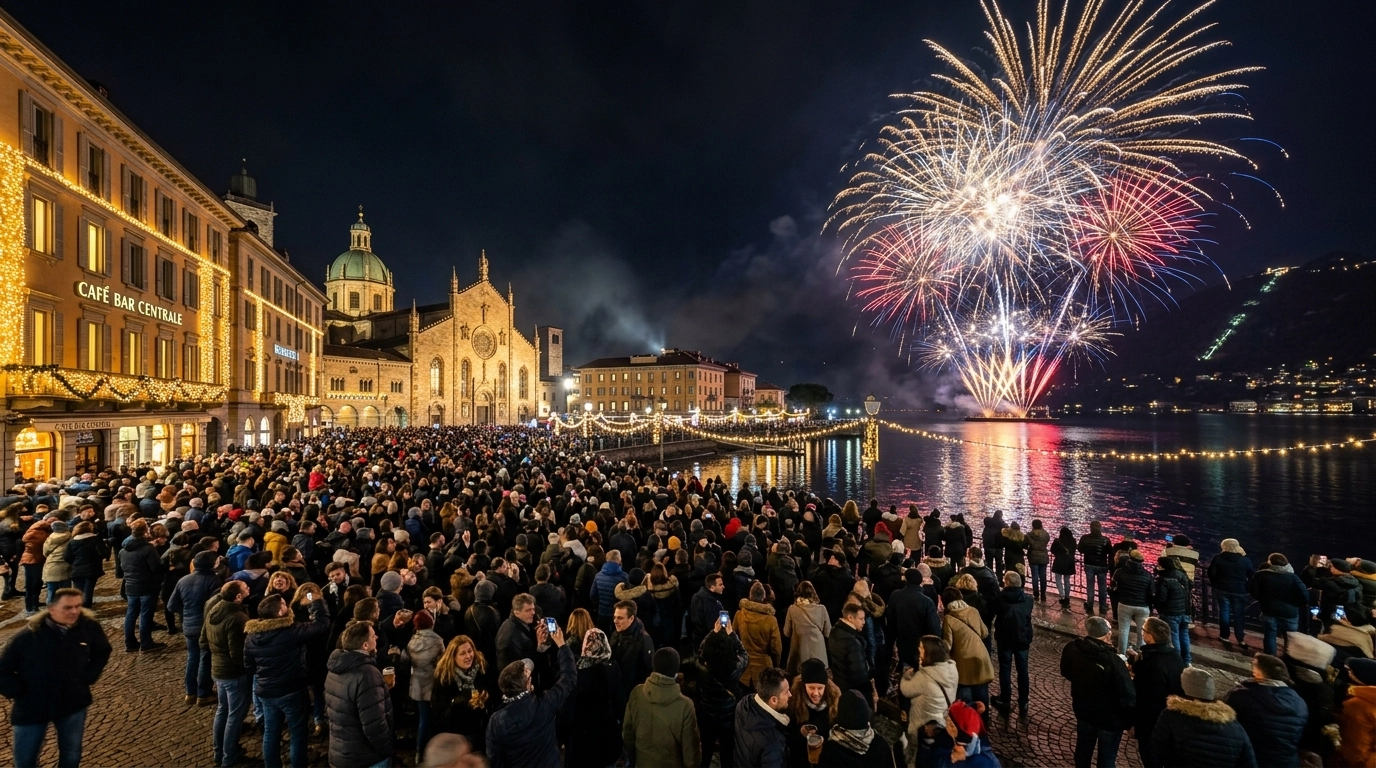 Silvester in Como (Italien) 2026/2027: Feuerwerk, Programm und Feiern