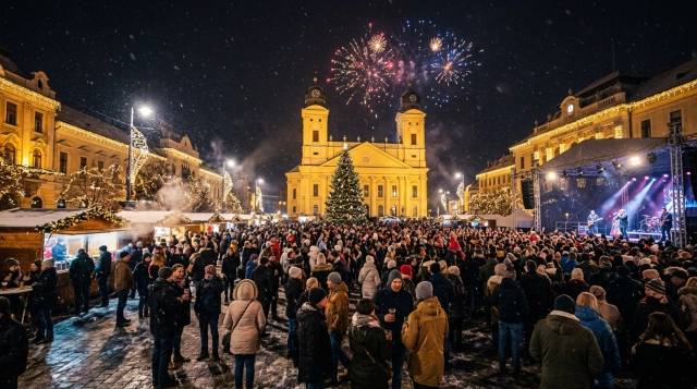 Silvester in Debrecen (Ungarn) 2026/2027: Feiern, Programm & Events