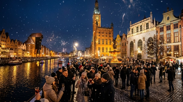 Silvester in Danzig 2026/2027 – Feiern, Programm & Events