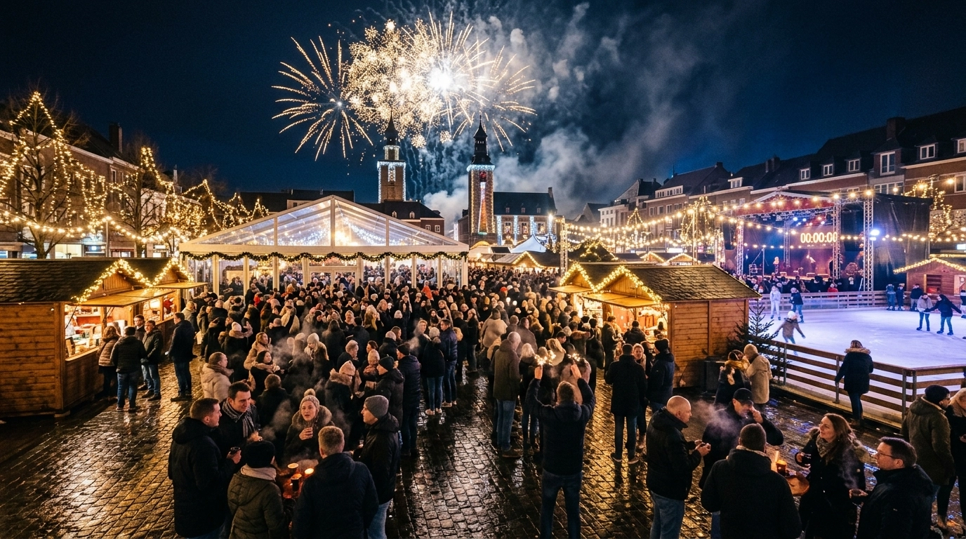 Silvester in Genk (Belgien) 2026/2027 – Feiern, Programm und Events