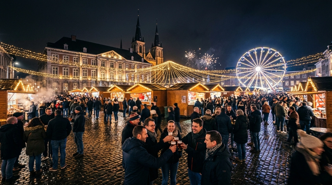 Silvester in Liège (Belgien) 2026/2027: Feiern, Programm & Events