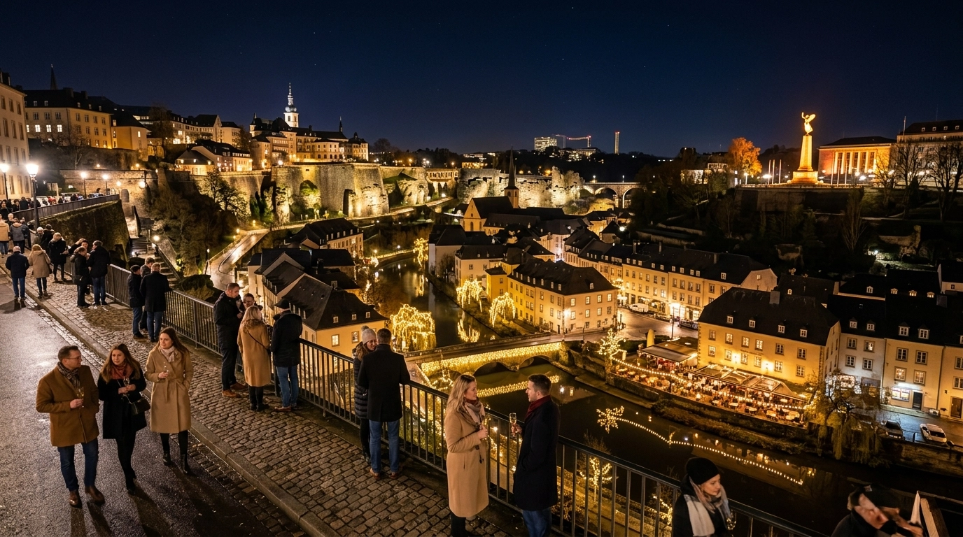Silvester in Luxemburg 2026/2027 – Feiern, Programm und Dinner