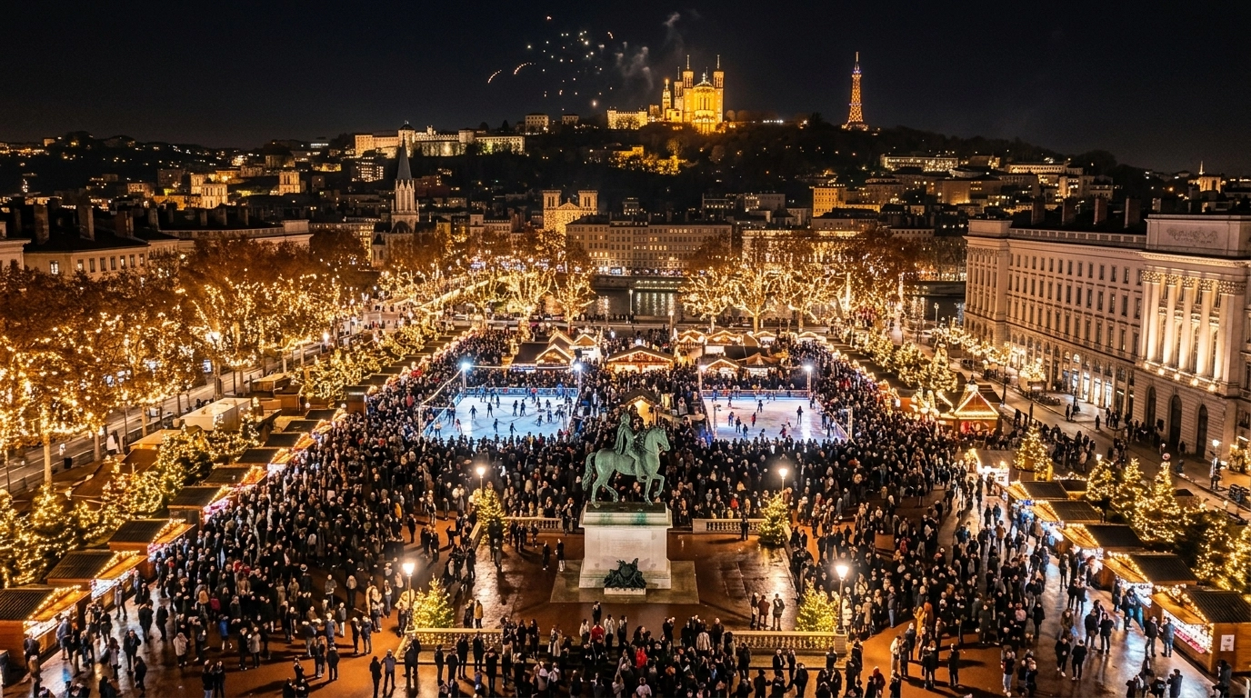 Silvester in Lyon 2026/2027 – Feiern, Programm & Events