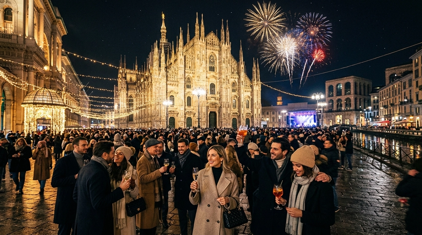 Silvester in Mailand 2026/2027 – Feiern am Dom, Brera & Navigli