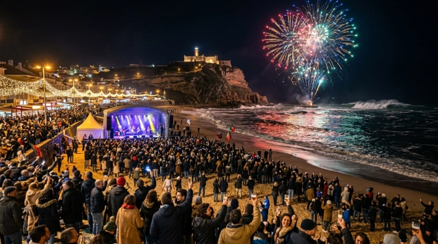 New Year's Eve in Nazare, Portugal 2026/2027: Events & Fireworks