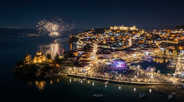 Silvester in Ohrid 2026/2027 – Feiern, Programm und Highlights am See