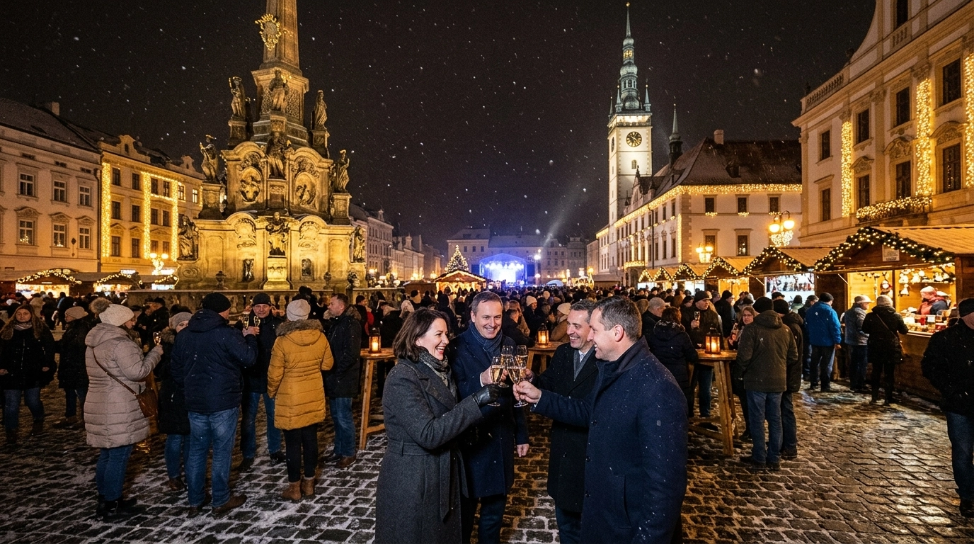 Silvester in Olomouc (Tschechien) 2026/2027 – Feiern, Programm und Events