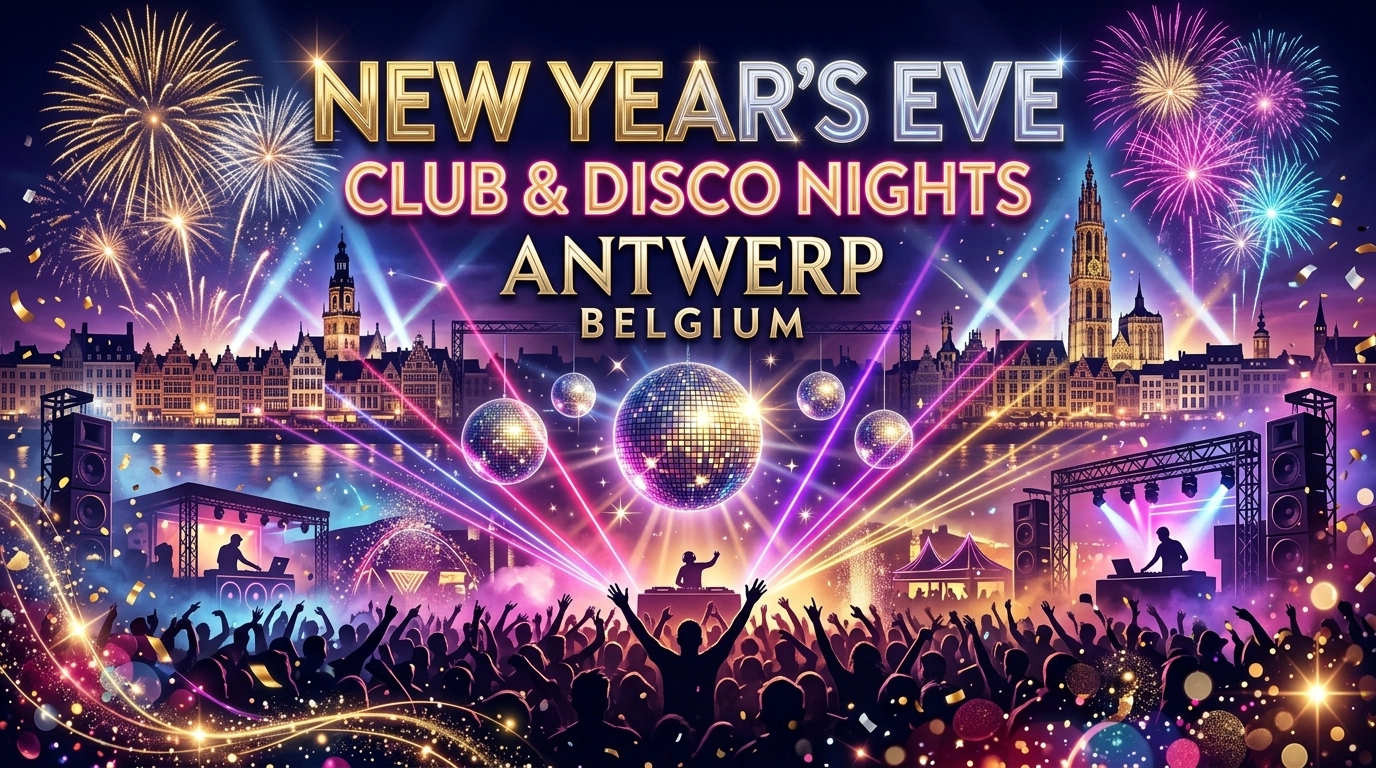 Silvesterpartys in Antwerpen 2026/2027: Clubnächte, Raves & Dinner Dance