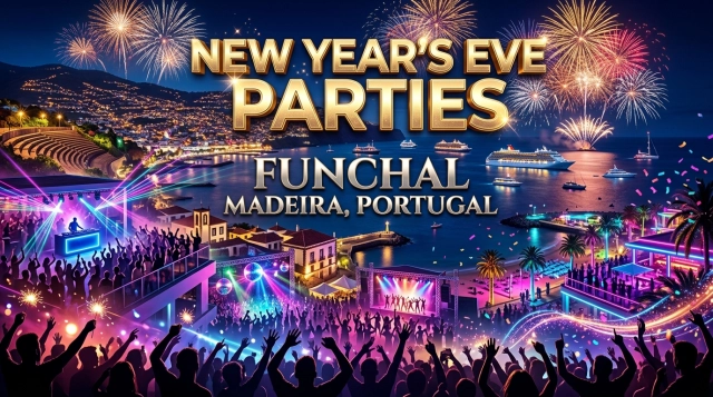 Silvester Partys in Funchal 2026/2027: Rooftop, Gala und Clubnächte