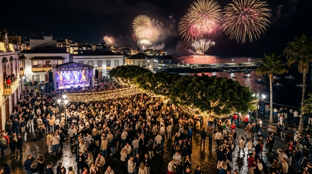 Silvester in Puerto de la Cruz (Spanien) 2026/2027: Feiern, Programm und Feuerwerk