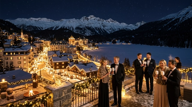 Silvester in St. Moritz 2026/2027 – Feiern, Galas & Programm