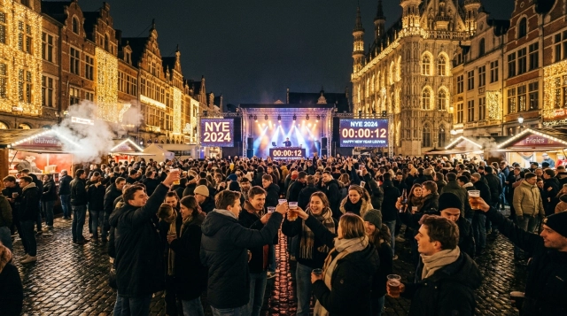 Silvester in Leuven (Belgien) 2026/2027: Feiern, Programm und Events