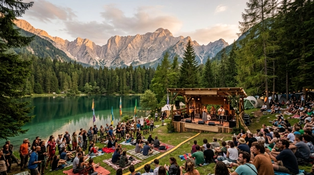 No Borders Music Festival 2027 – Musik ohne Grenzen an den Laghi di Fusine