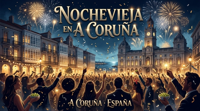 Nochevieja in A Coruña (Spanien) 2026/2027: Termine, Traditionen und Nachtleben