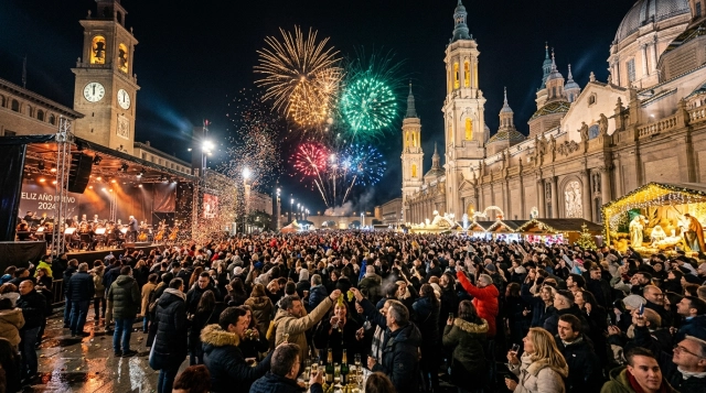 Silvester in Zaragoza (Spanien) 2026/2027: Feiern, Programm & Events