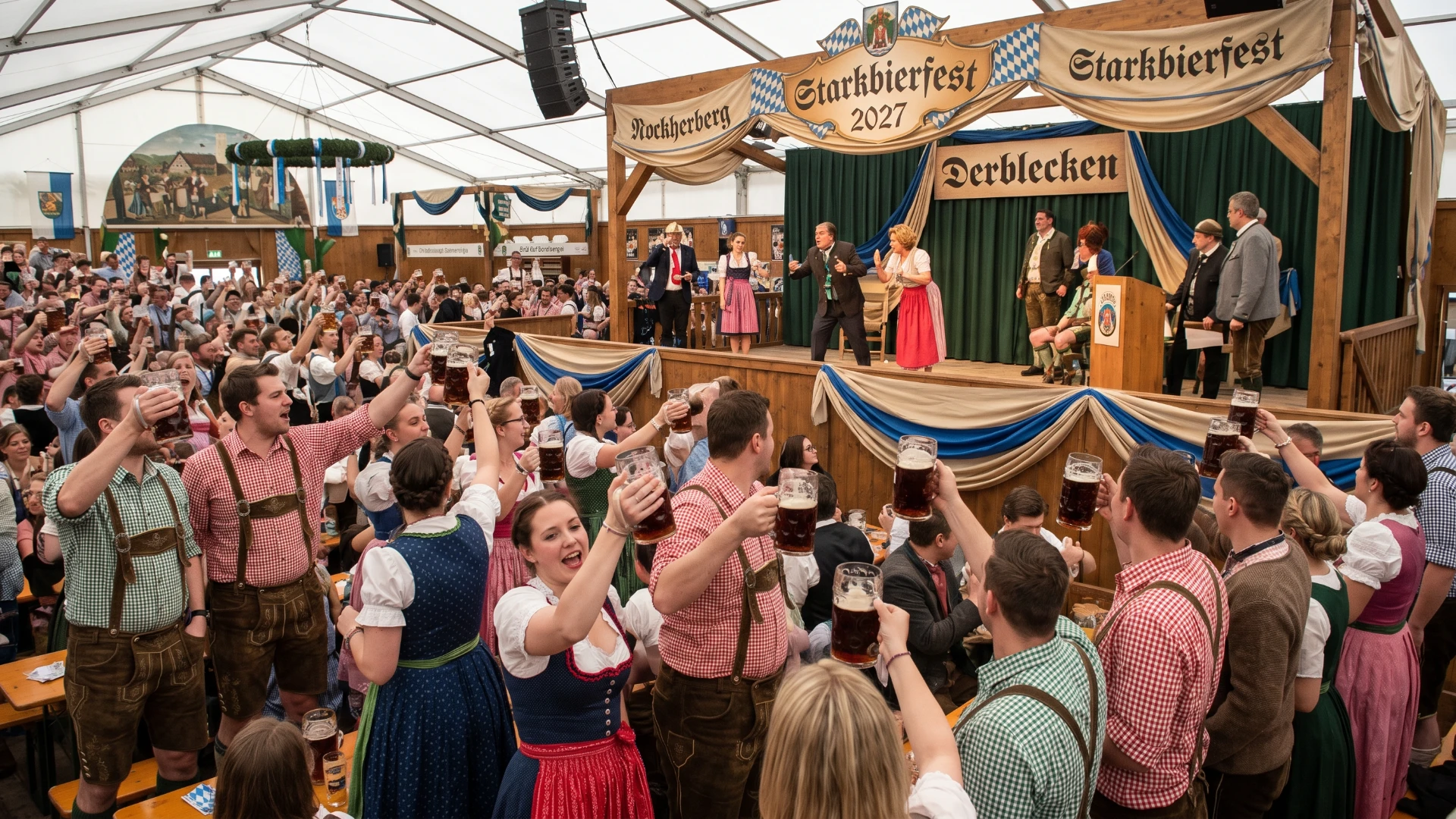 Nockherberg Starkbierfest München – Salvator, Politiker-Derbleck'n & Tipps
