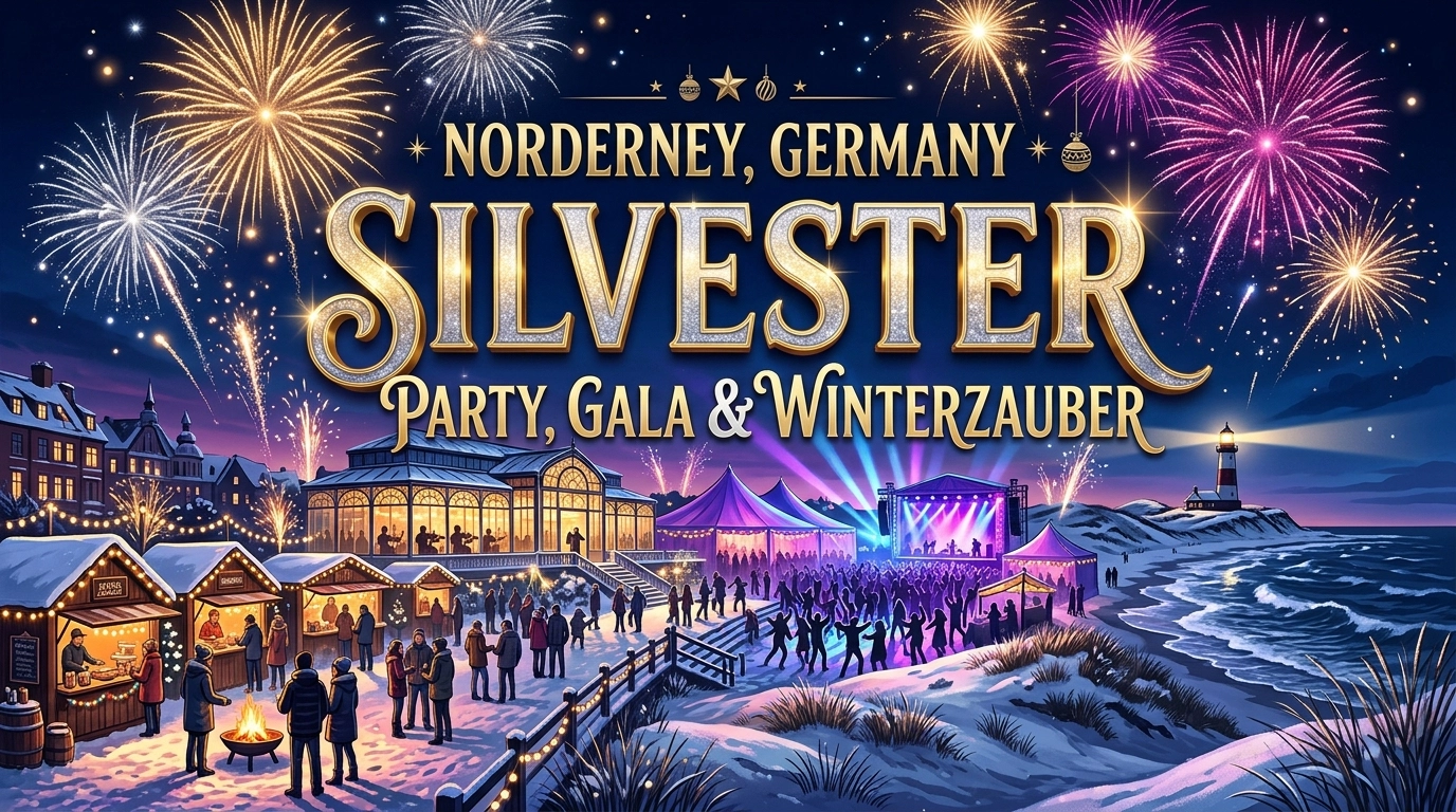Norderney Silvester 2026/2027 – Partys, Clubs & Gala