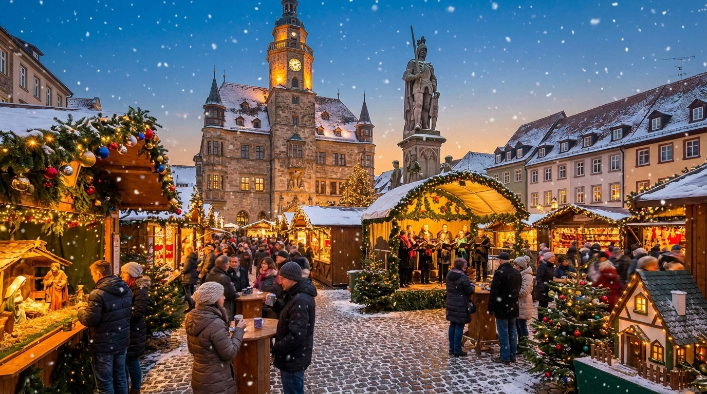 Nordhäuser Weihnachtsmarkt 2026: Advent am historischen Rathaus