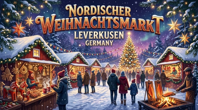 Nordischer Weihnachtsmarkt 2026 – Skandinavisches Adventsflair in Leverkusen