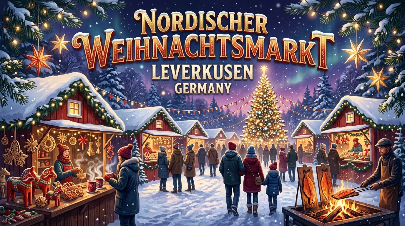 Nordic Christmas Market 2026 – Scandinavian Advent in Leverkusen