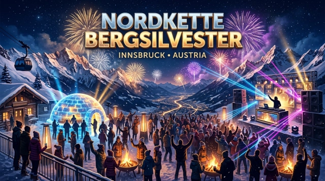 Nordkette Bergsilvester 2026 – Silvesterparty auf der Seegrube Innsbruck