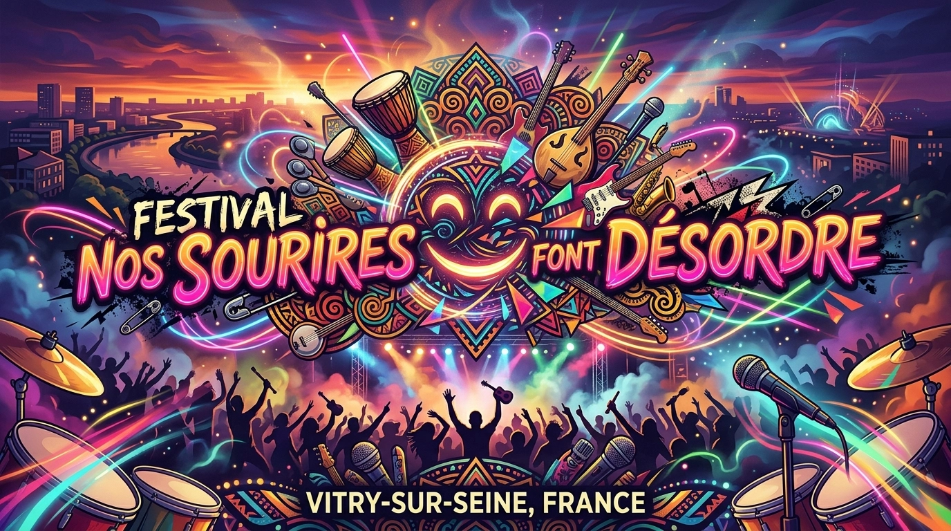 Nos Sourires font Désordre, Vitry-sur-Seine (Frankreich) 2026: Line-up, Termine und Tickets