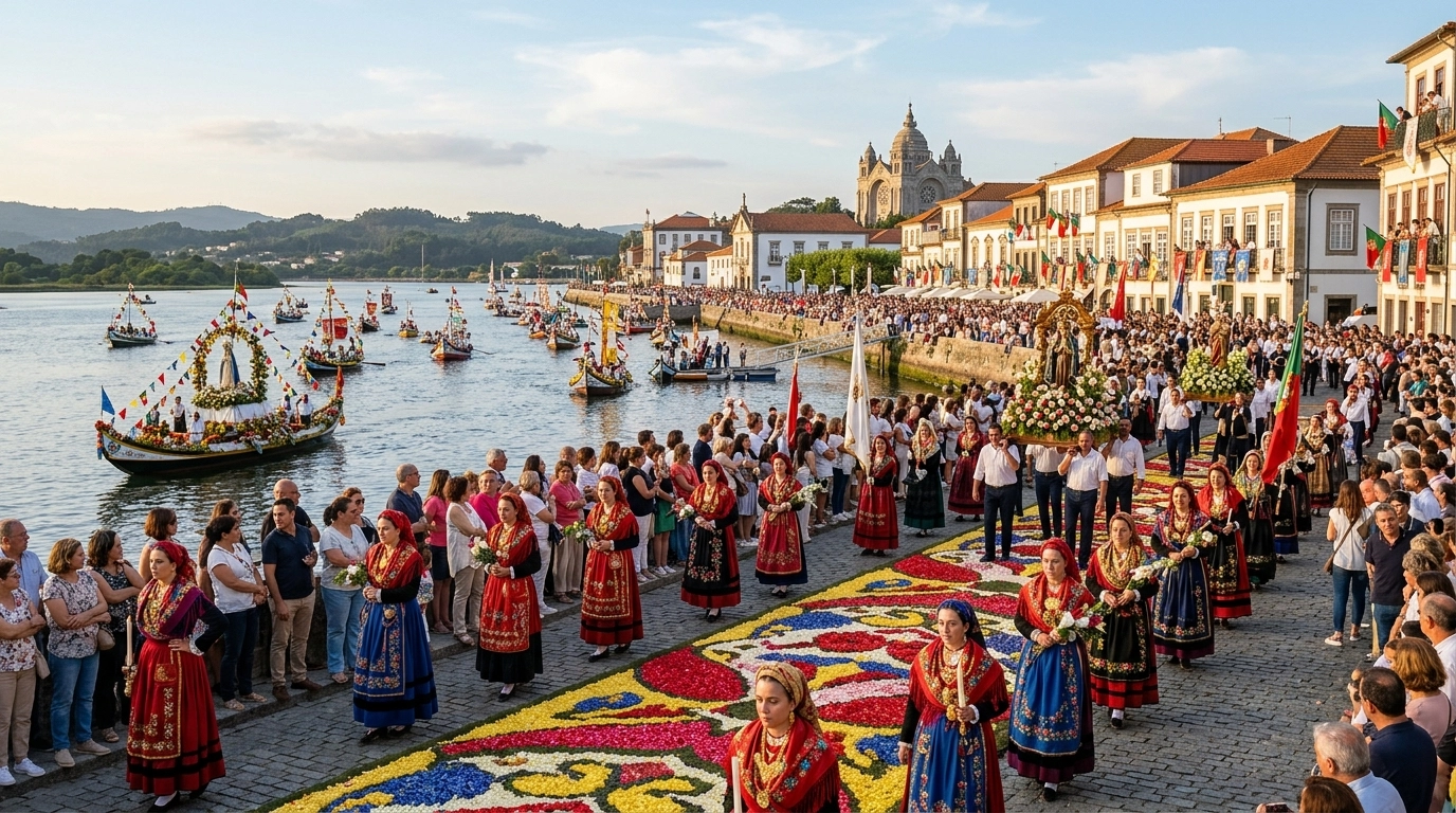 Nossa Senhora da Agonia 2027 – Wallfahrtsfest in Viana do Castelo