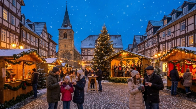 Nossener Weihnacht 2026: Weihnachtsmarkt in der Altstadt