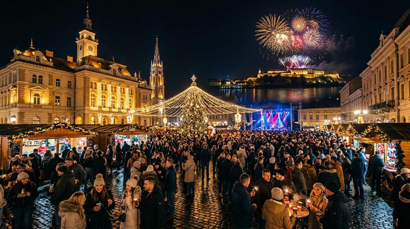 Silvester in Novi Sad (Serbien) 2026/2027: Feiern, Programm und Events