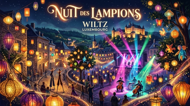Nuit des Lampions 2028 – Laternenfest und Musikfestival in Wiltz