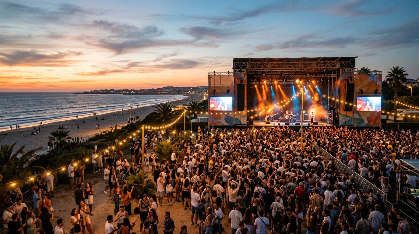 O Sol da Caparica 2027: Festival für portugiesische Musik am Strand