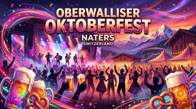 Oberwalliser Oktoberfest Naters 2026 – Wiesn-Party mit FREIBIER