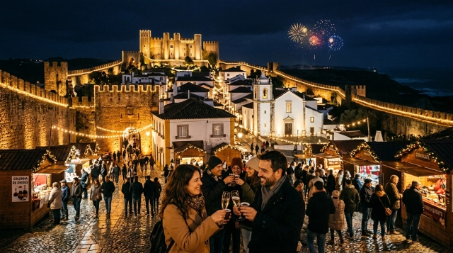 Silvester in Obidos (Portugal) 2026/2027: Feiern und Programm