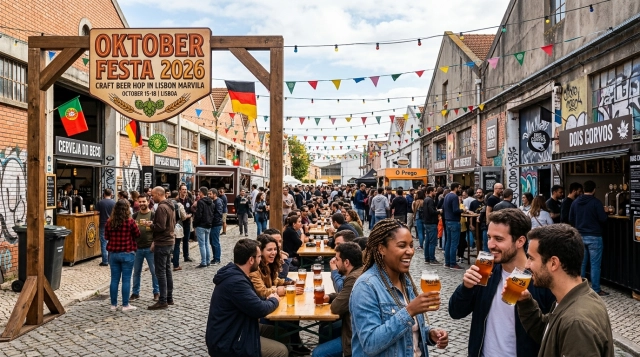 Oktober Festa 2026 – Craft-Beer-Fest in Lissabon-Marvila