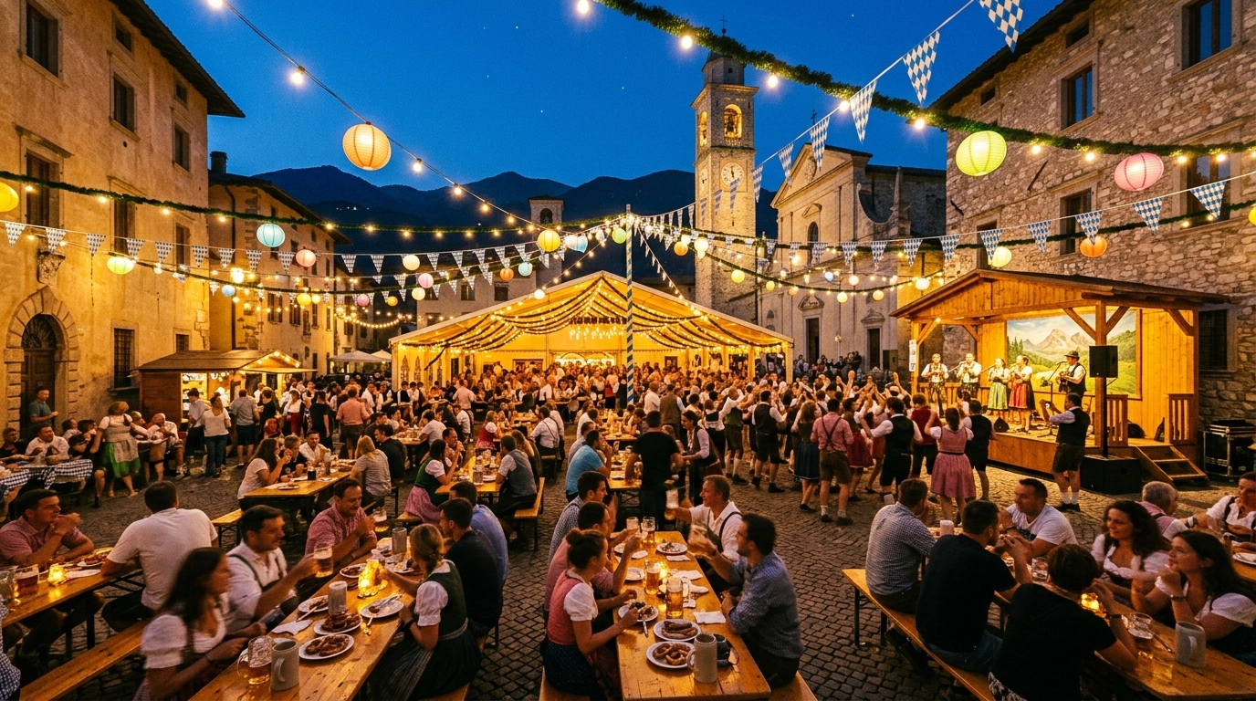 Oktoberfest Cuneo 2027: Bayerisches Bierfest in Piemont
